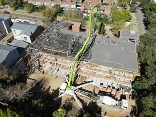 Third-Floor-Slab-placing-Concrete